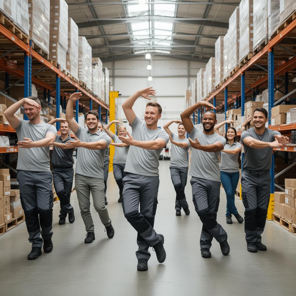 Équipe en forme après un programme de prévention